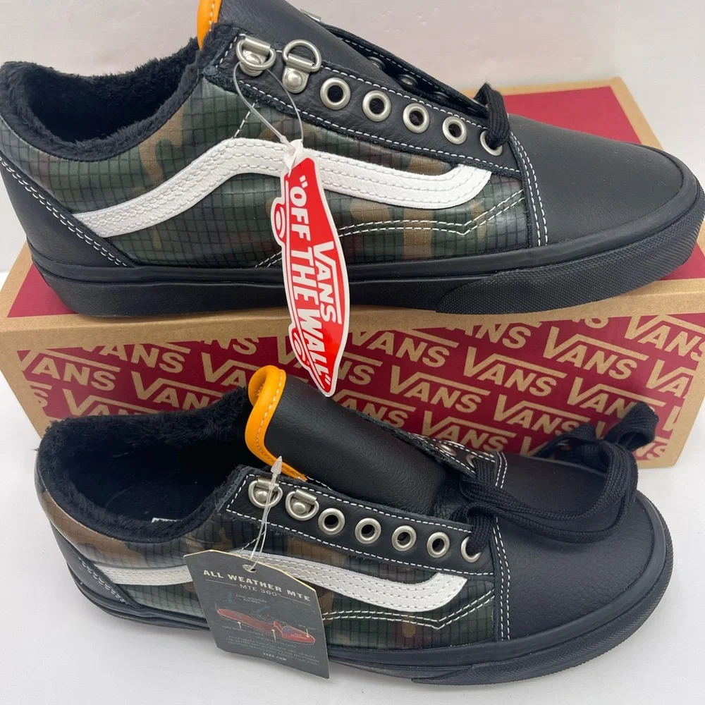 Vans WMNS Old Skool All Weather Mte (Mte) Black/Camouflage Sneakers VN0A348F2TI